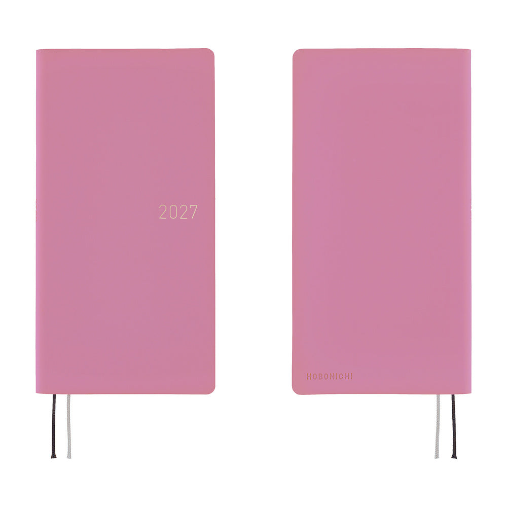 Hobonichi - Agenda Weeks 2027 en inglés | Smooth: Lavender Milk · detalle 7
