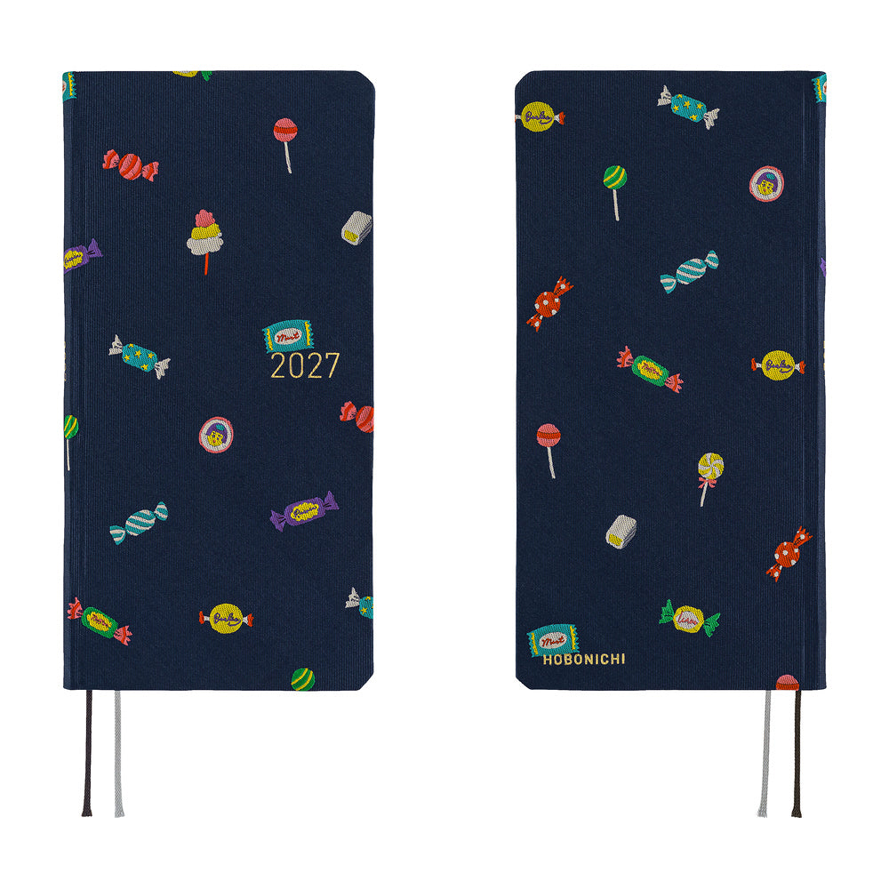 Hobonichi - Agenda Weeks 2027 en inglés | Bow & Tie: Candy Dream · detalle 7