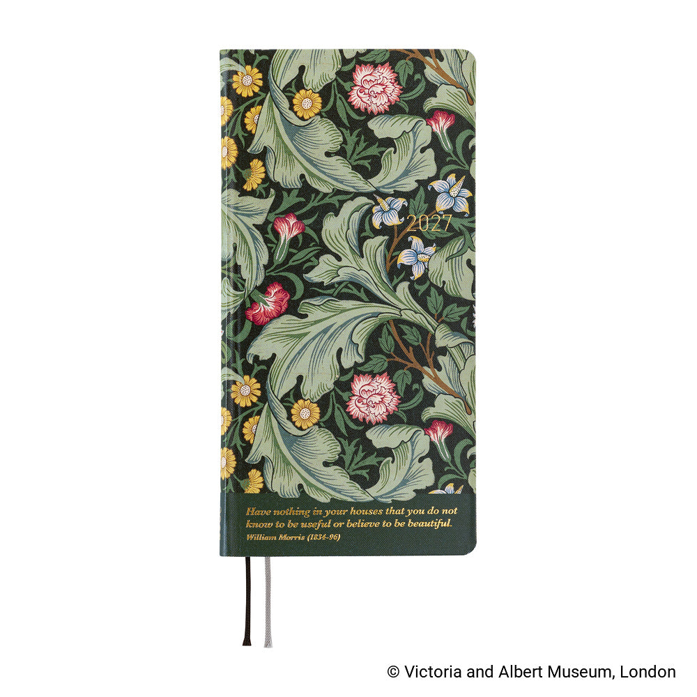 Hobonichi - Agenda Weeks 2027 en inglés | V&A Series: Leicester
