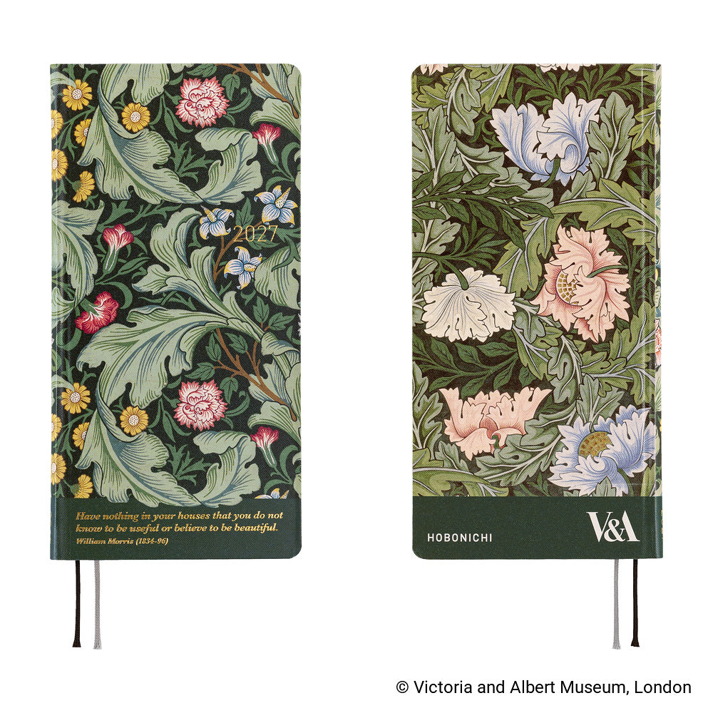 Hobonichi - Agenda Weeks 2027 en inglés | V&A Series: Leicester · detalle 7