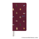 Hobonichi - Agenda Weeks 2027 en inglés | V&A Series: Welcome to the V&A
