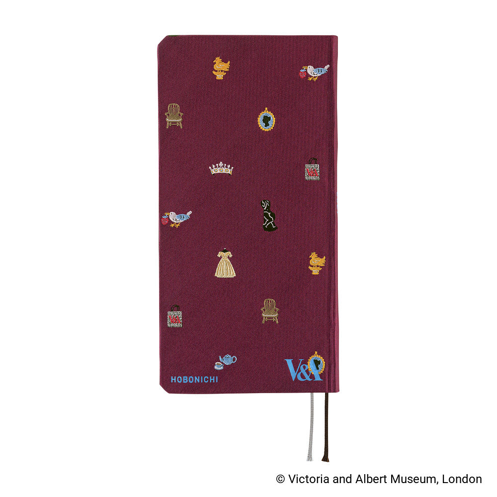 Hobonichi - Agenda Weeks 2027 en inglés | V&A Series: Welcome to the V&A · detalle 2