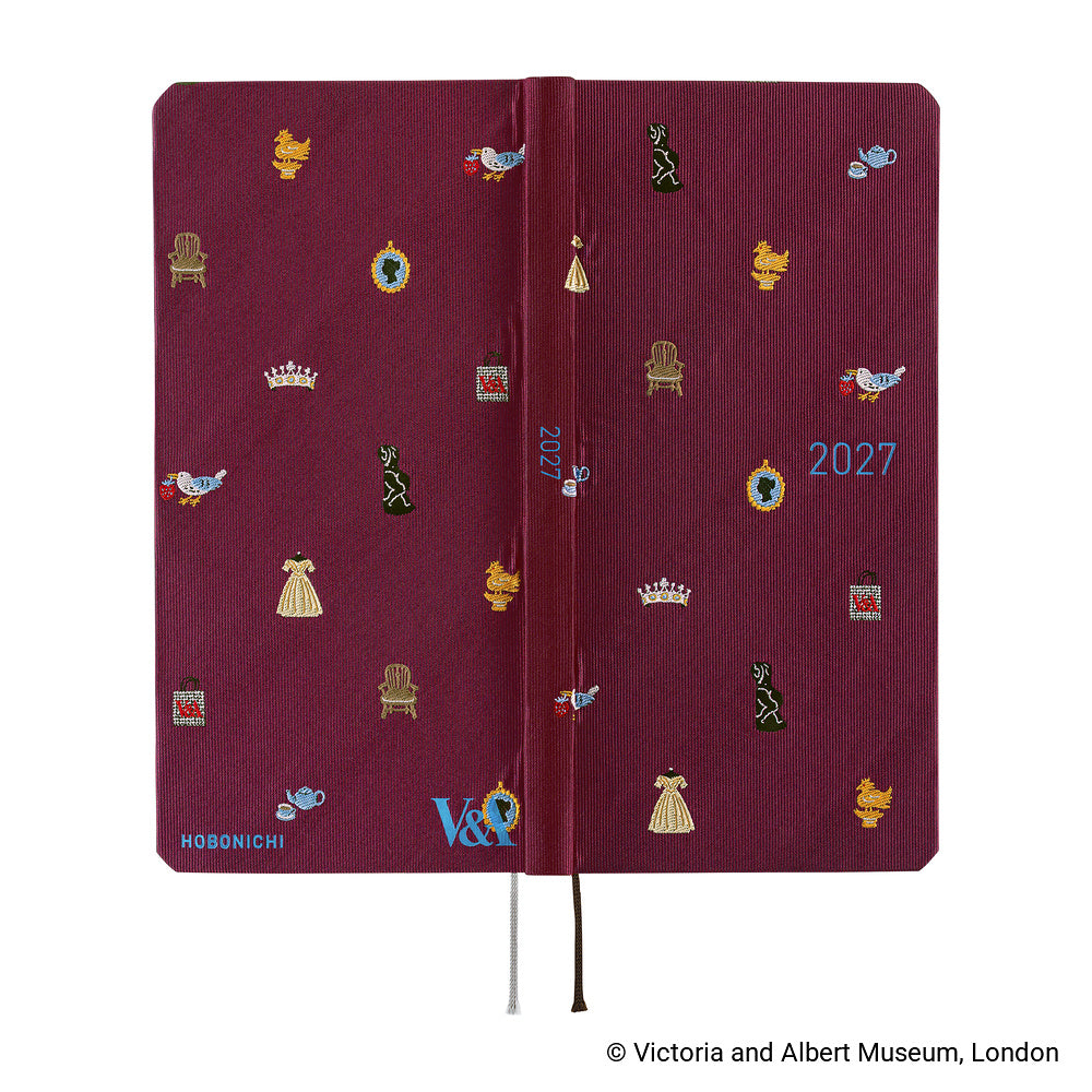 Hobonichi - Agenda Weeks 2027 en inglés | V&A Series: Welcome to the V&A · detalle 3
