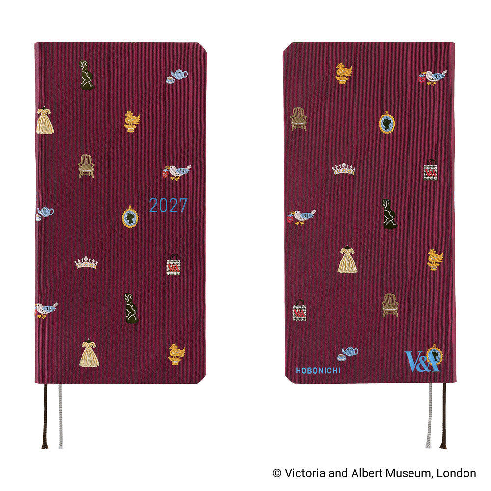 Hobonichi - Agenda Weeks 2027 en inglés | V&A Series: Welcome to the V&A · detalle 7