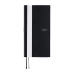 Hobonichi - Agenda Weeks 2027 en inglés | White Line: Black