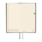 Hobonichi - Agenda Weeks 2027 en inglés | White Line: Black · detalle 5