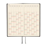 Hobonichi - Agenda Weeks 2027 en inglés | White Line: Black · detalle 6