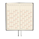 Hobonichi - Agenda Weeks 2027 en inglés | White Line: Black · detalle 6