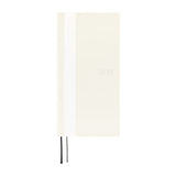 Hobonichi - Agenda Weeks 2027 en inglés | White Line: Ivory