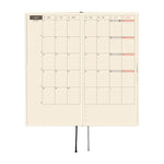 Hobonichi - Agenda Weeks 2027 en inglés | White Line: Ivory · detalle 4