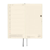 Hobonichi - Agenda Weeks 2027 en inglés | White Line: Ivory · detalle 5