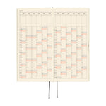 Hobonichi - Agenda Weeks 2027 en inglés | White Line: Ivory · detalle 6