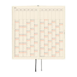 Hobonichi - Agenda Weeks 2027 en inglés | White Line: Ivory · detalle 6