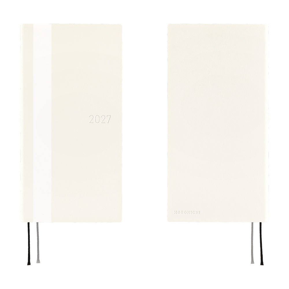 Hobonichi - Agenda Weeks 2027 en inglés | White Line: Ivory · detalle 7