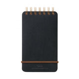 Midori - Cuaderno de anillas WM Ring Memo Grain | Negro