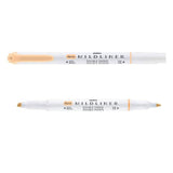 Zebra - Mildliner Highlighter | Honey Orange