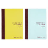 Hobonichi - Agenda Hobonichi Techo 2026 Original Avec Books A6 | Japonés - Día Página - Set de 2 agendas Enero a Diciembre
