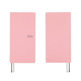 Hobonichi - Agenda Weeks MEGA | Colors Strawberry Milk - Semanal - Enero a Diciembre 2026