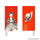 Hobonichi - Agenda Weeks | ONE PIECE magazine Straw Hat Luffy (Red)  - Semanal - Enero a Diciembre 2026