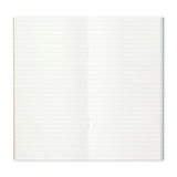Traveler's Company - TRAVELER'S notebook 001 Lined Notebook | Regular Size | Hojas con líneas