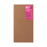 Traveler's Company - TRAVELER'S notebook 005 Free Diary (Daily) | Regular Size | Planificador Diario