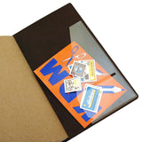 Traveler's Company - TRAVELER'S notebook 006 Pocket Sticker L | Regular Size | Bolsillo Adhesivo