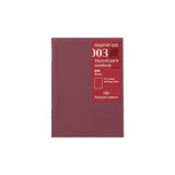 Traveler's Company - TRAVELER'S notebook 003 Blank Notebook | Passport Size