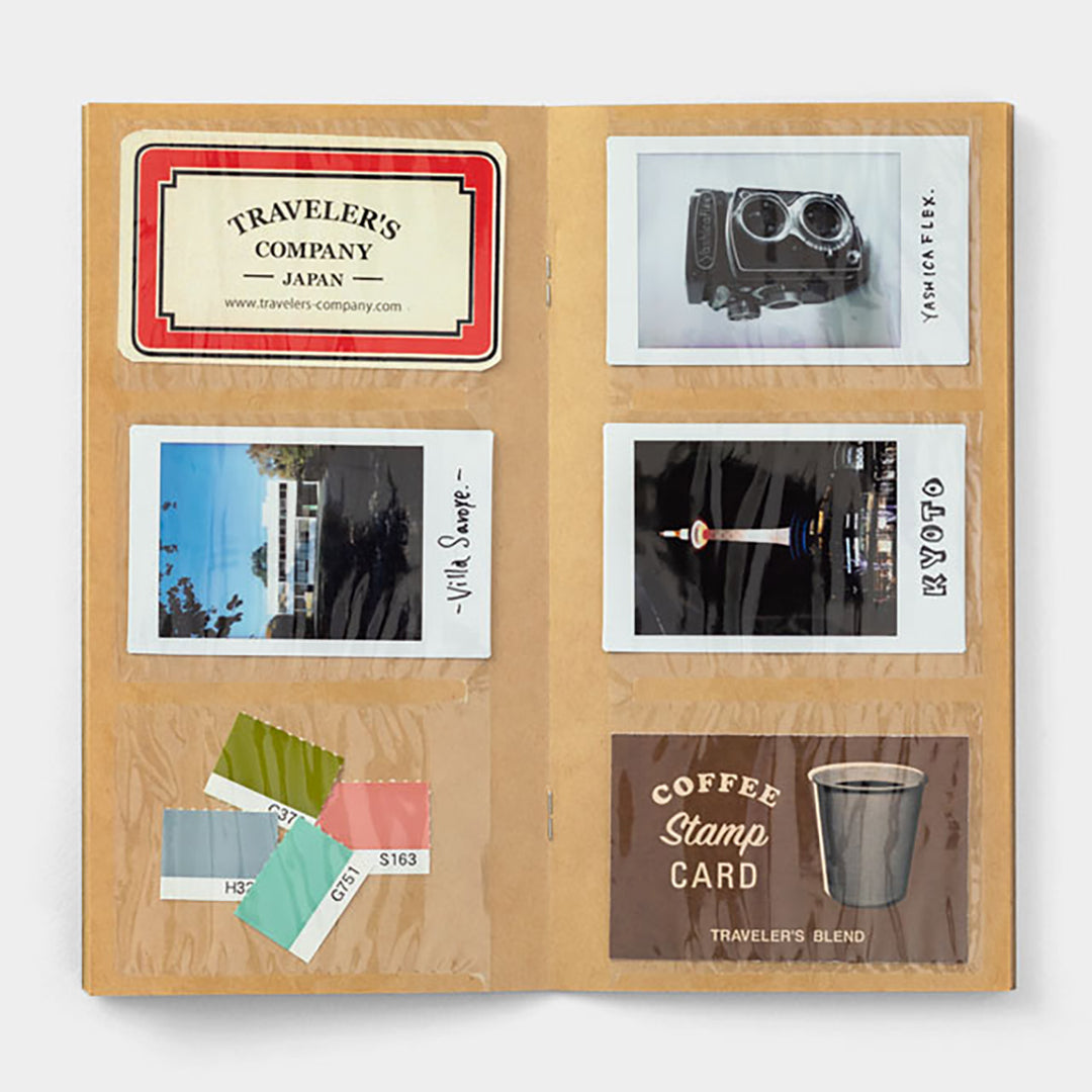 Traveler's Company - TRAVELER'S notebook 028 Card File | Regular Size | Cuaderno con bolsillos
