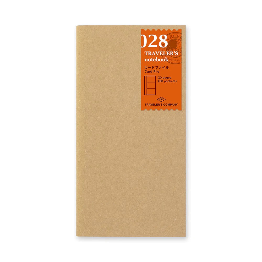 Traveler's Company - TRAVELER'S notebook 028 Card File | Regular Size