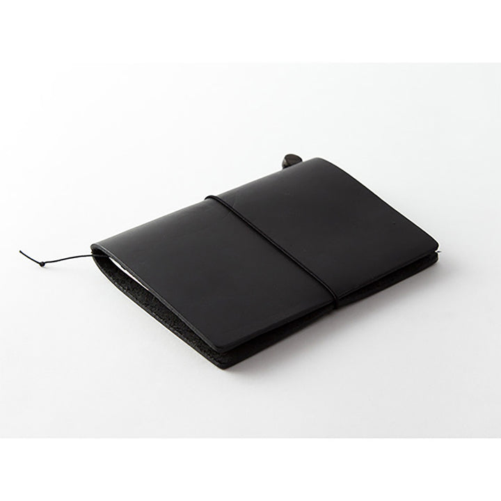 Traveler's Company - TRAVELER'S notebook Black | Passport Size