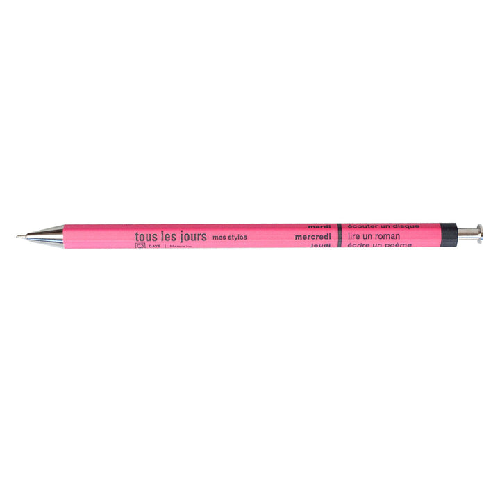 Mark's - Days Tous Les Jours Bolígrafo | Fucsia