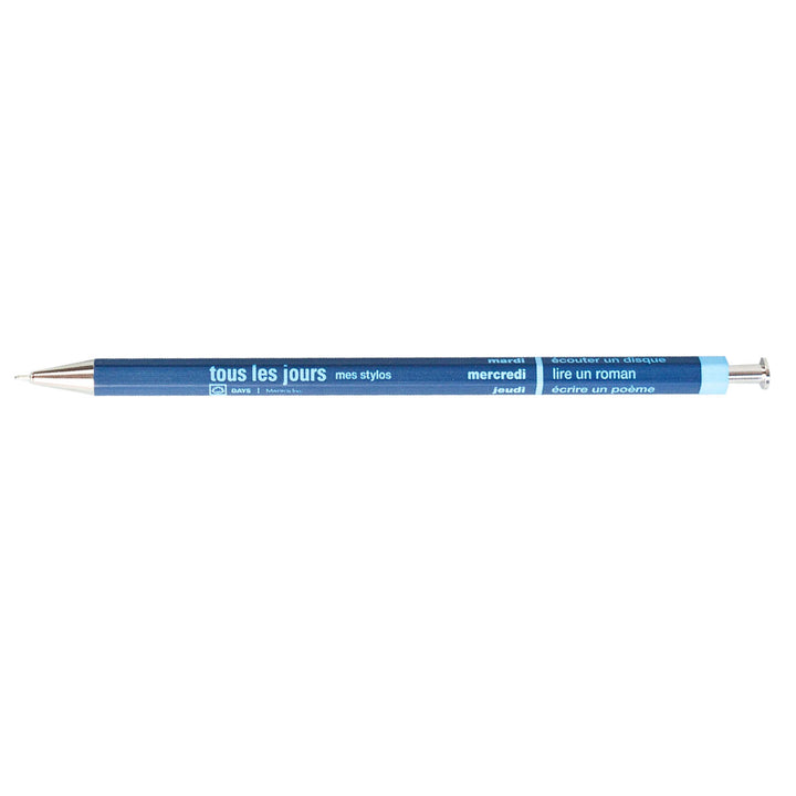 Mark's - Days Tous Les Jours Ballpoint Pen| Dark blue 