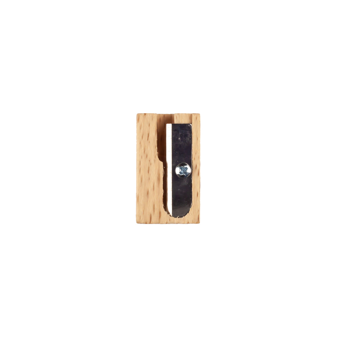 M+R - Eco wooden pencil sharpener 1 function