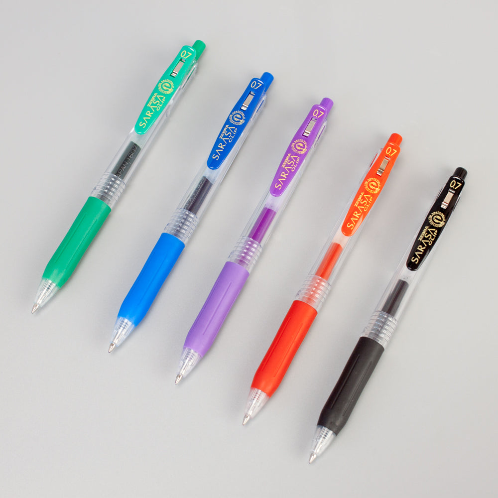 Bolígrafos de Gel Sarasa Clip 0,7 mm | Varios Colores, Bolígrafos, Zebra - Likely.es