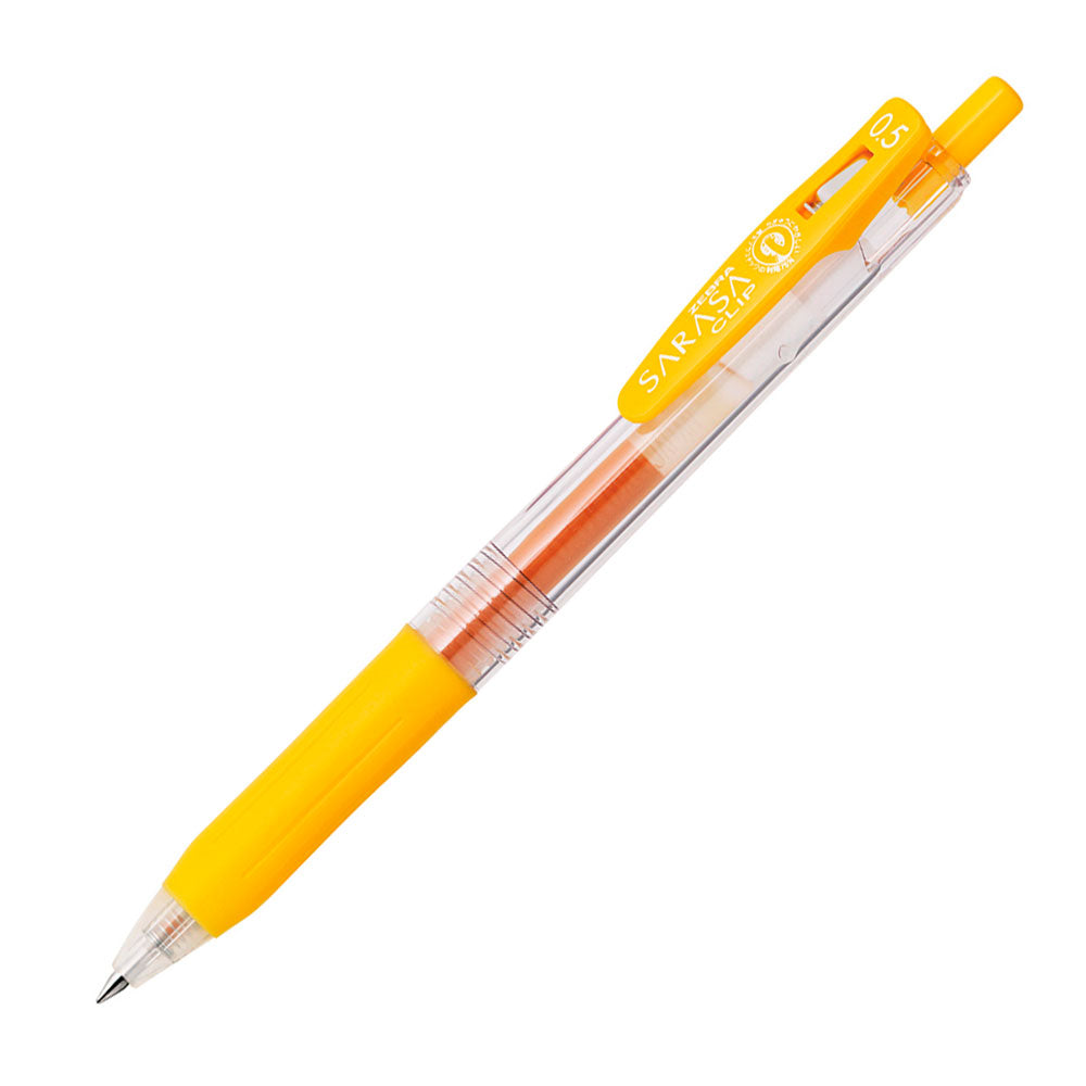 Zebra - Sarasa Clip Gel Pens 0.5mm | Yellow 