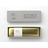 Traveler's Company - TRC BRASS Pen Case Solid Brass | Estuche de latón