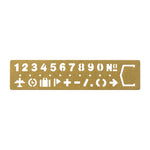  Traveler's Company- Traveler's Company - BRASS Template Bookmark Number, Reglas- Likely.es