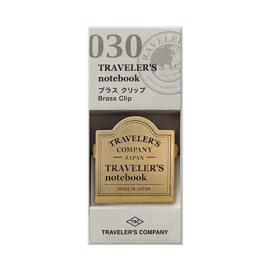 Traveler's Company - BRASS Clip TRC Logo