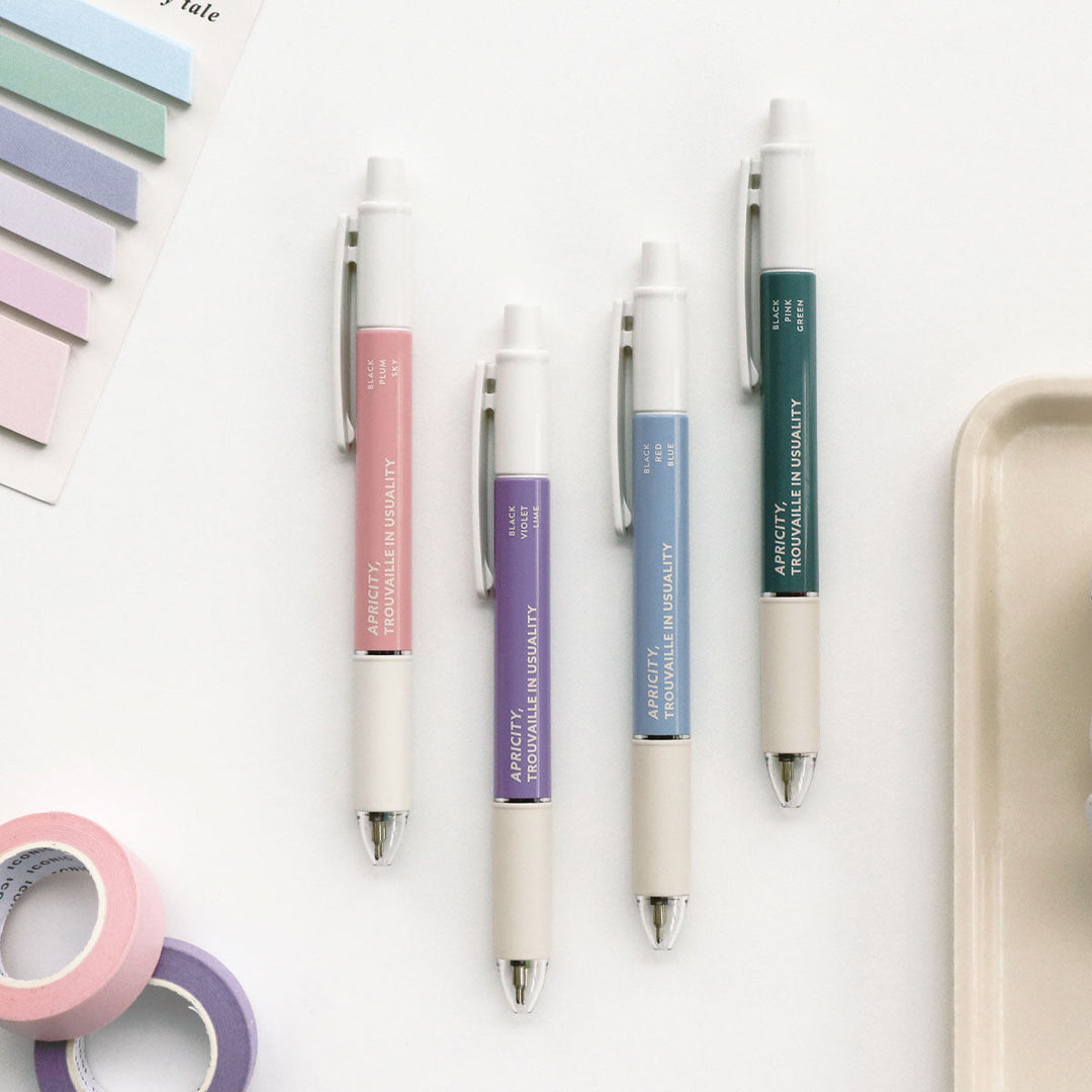 Iconic - Smooth 3-Color Pen Bolígrafo de 0.38 mm | 03. Purple
