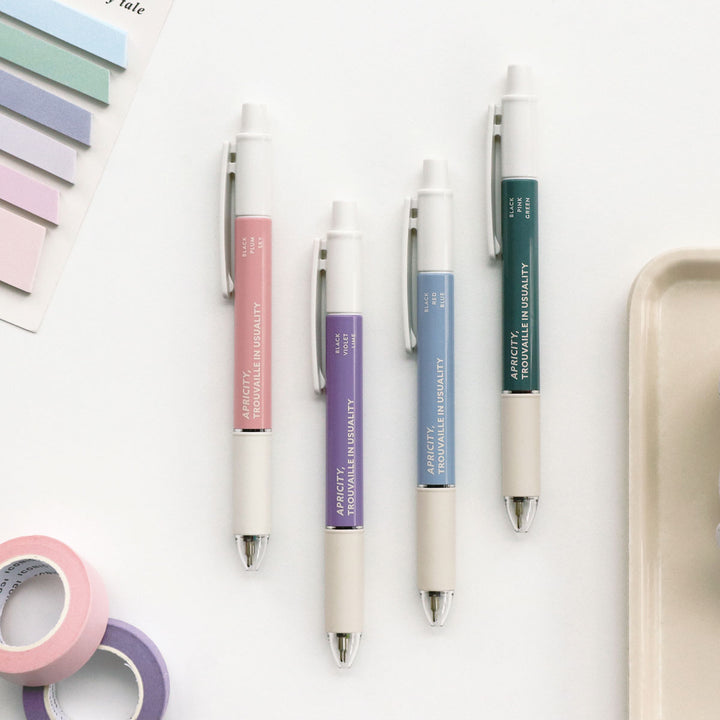 Iconic - Smooth 3-Color Pen Bolígrafo de 0.38 mm | 01. Indi Blue