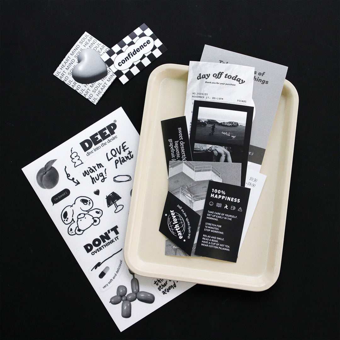 Iconic - Pegatinas Collect Sticker | 01 Monotone