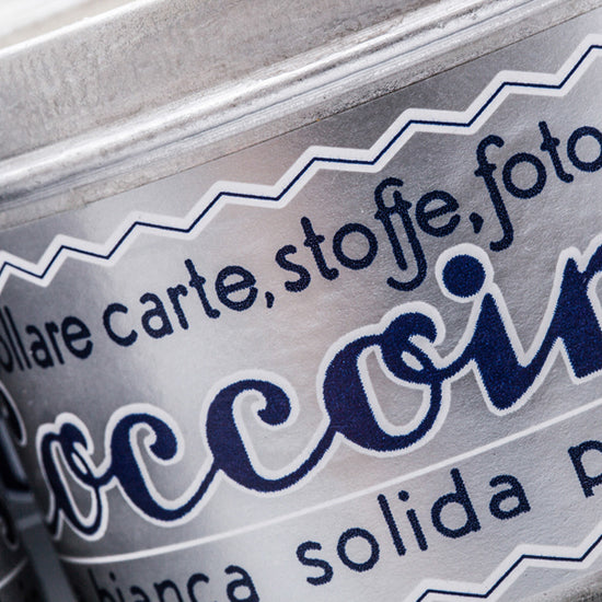 Coccoina - Pegamento / Cola en Lata Vintage con Pincel