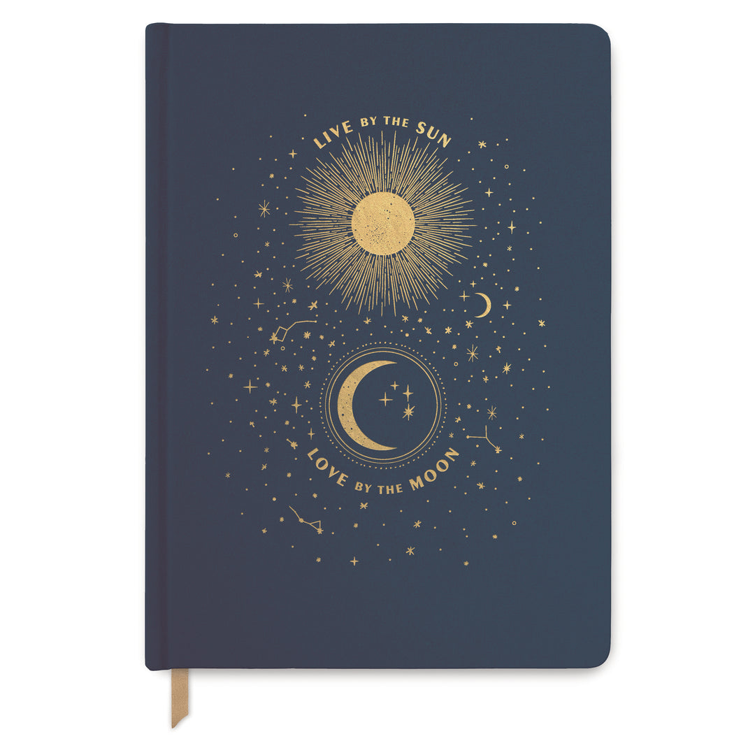 Designworks Ink - Jumbo Cloth Journal | Sheets with Lines | Live by the Sun