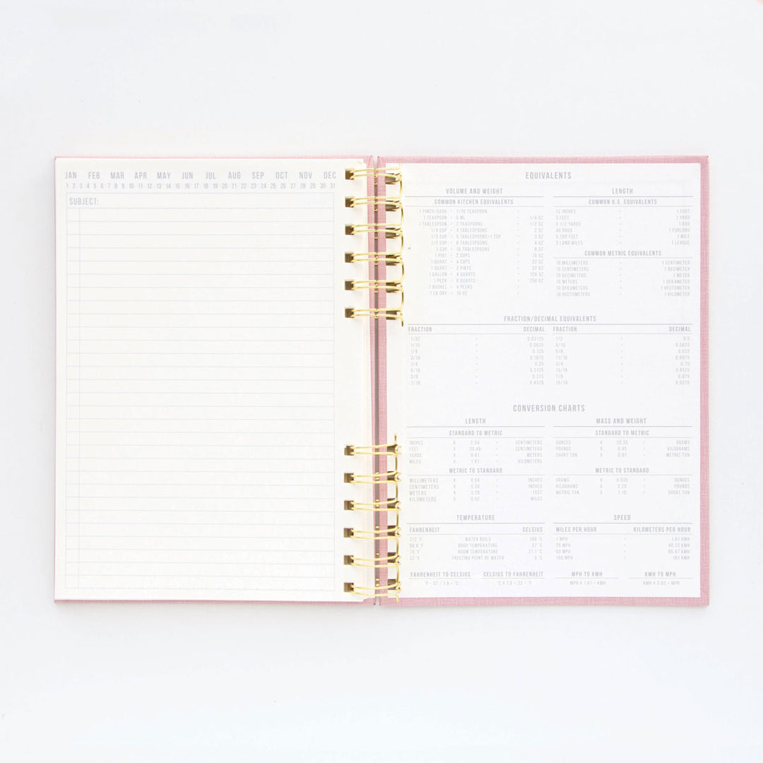 Designworks Ink - Planner Standard Issue Notebook No.12 | ocher
