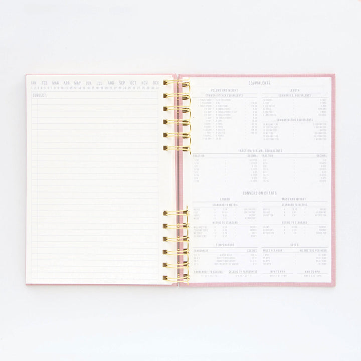 Designworks Ink - Planificador Standard Issue Notebook No.12 | Ochre