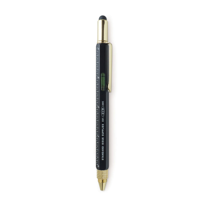 Designworks Ink - Bolígrafo Standard Issue Multi Tool Pen | Black