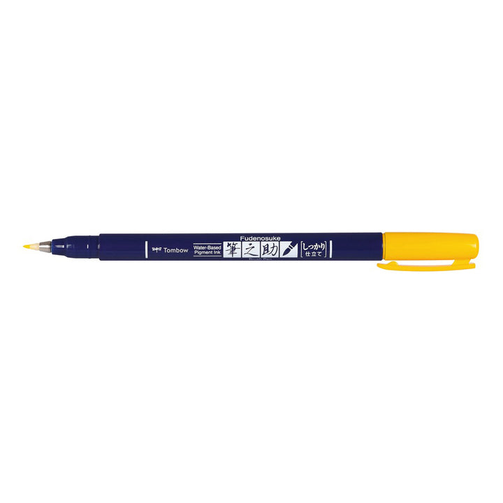 Tombow - Fudenosuke Brush Marker | BH-03 YELLOW