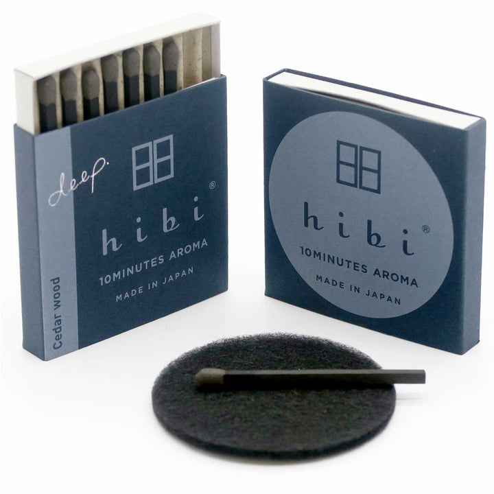 Hibi - Incense Matches | Deep Cedar Wood