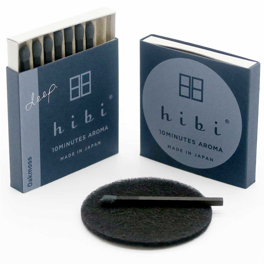 Hibi - Incense Matches | Deep Oak Moss