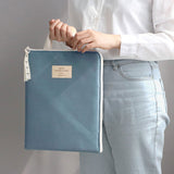 Iconic - Cottony A4 Laptop Pouch (13 Inch) | Indi Blue
